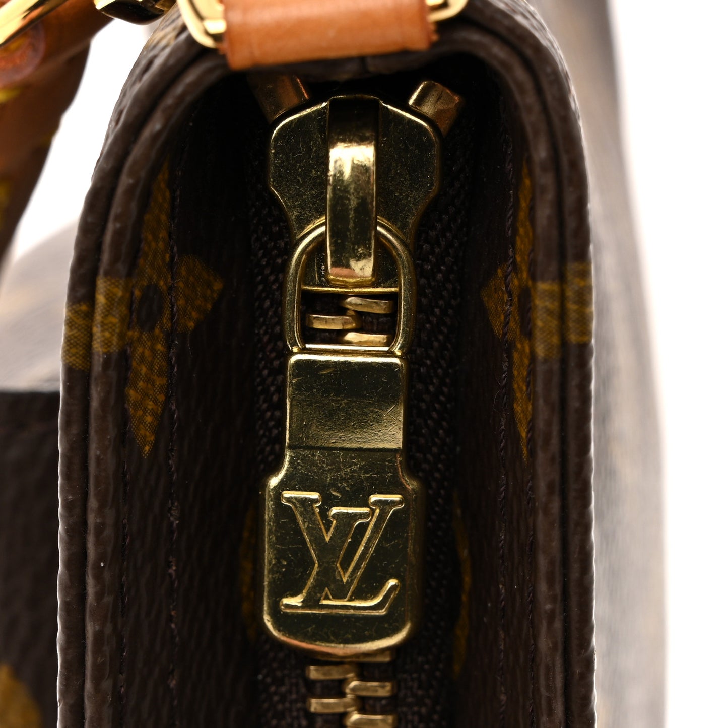 Monogram Partition Wristlet