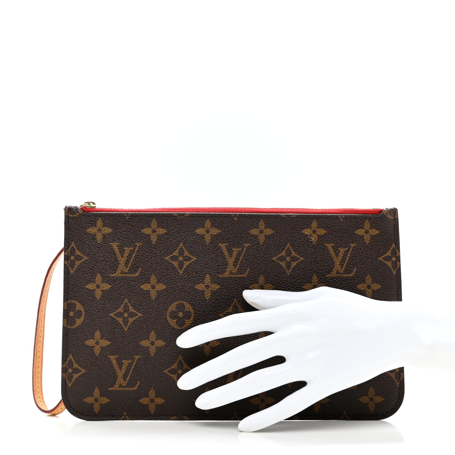 Louis Vuitton Monogram Neverfull MM GM Pochette Pivoine 2 of 8