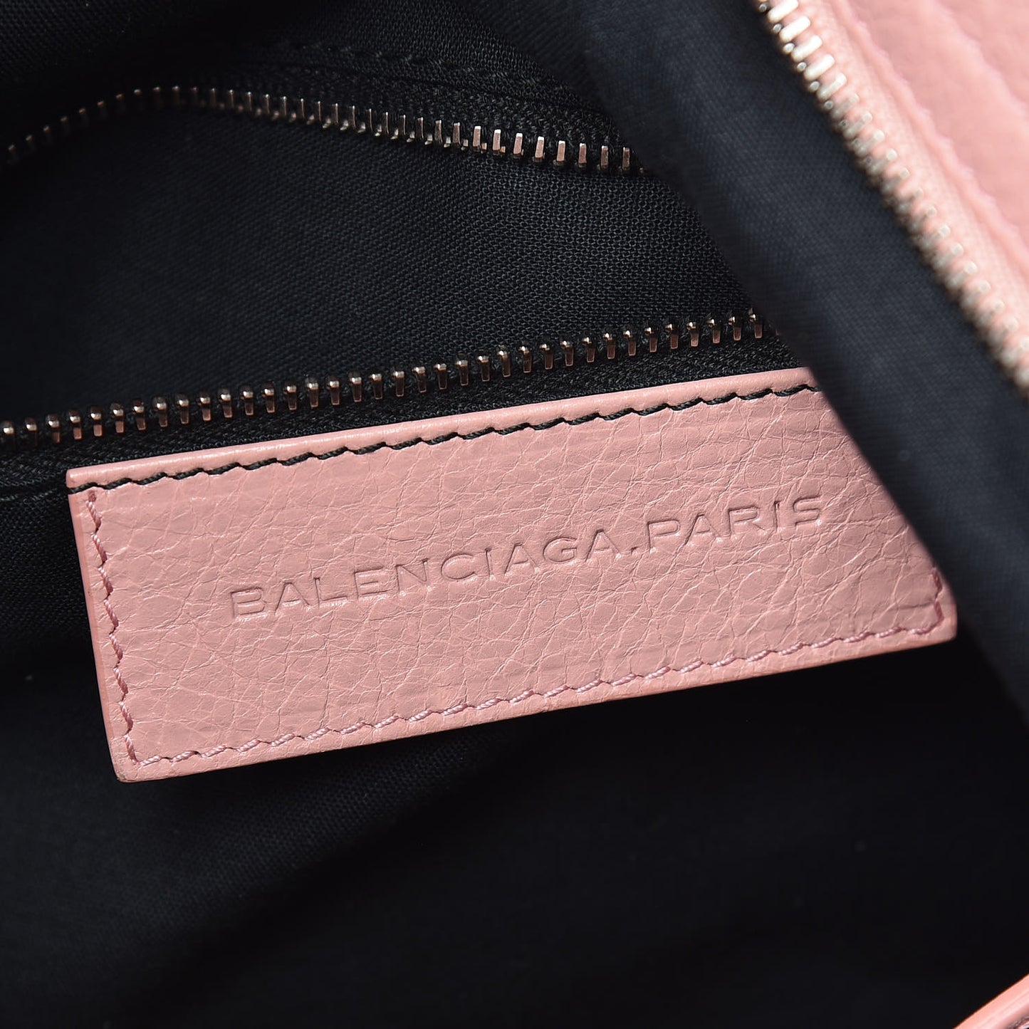 Agneau Giant 12 Silver Hardware Velo Rose Peche