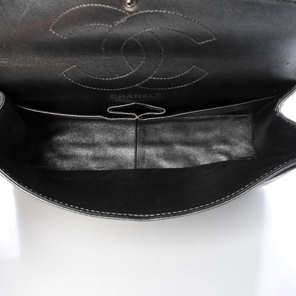 Chanel Metallic Aged Calfskin Quilted 2.55 Reissue 226 Flap Dark Silver 5 of 7