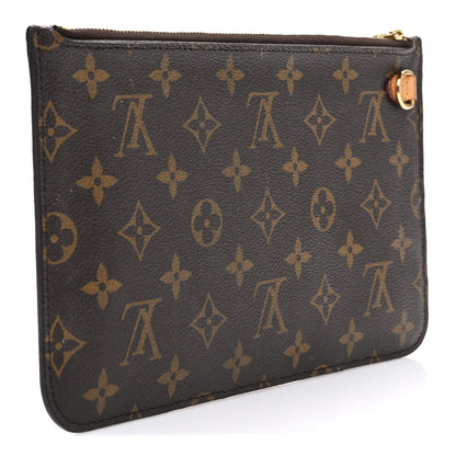 Louis Vuitton Monogram Neverfull MM GM Pochette 3 of 8