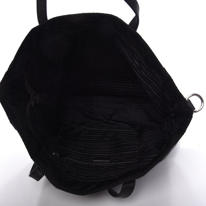 Prada Tessuto Nylon Tote Black 5 of 10