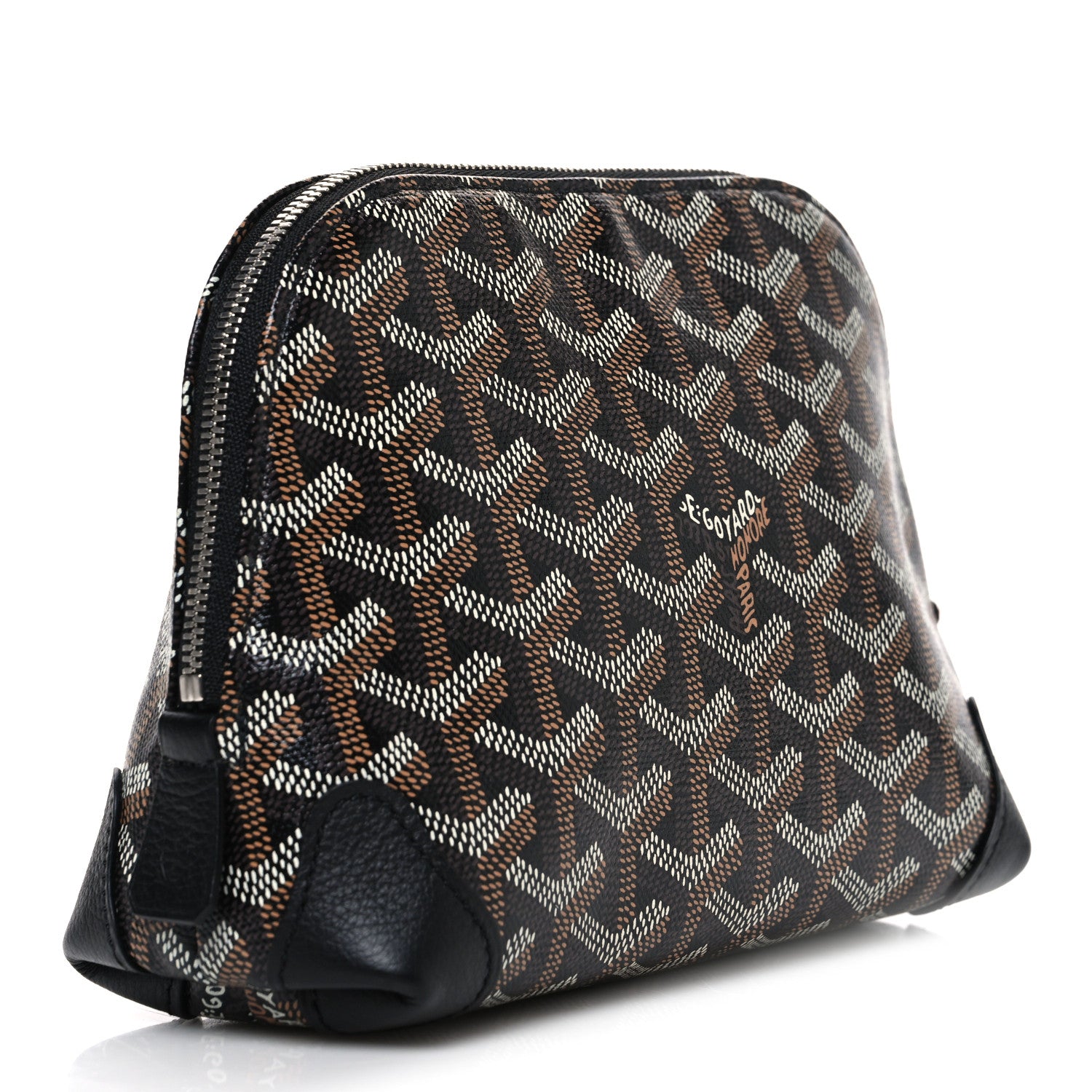Goyard Goyardine Vendome Toiletry Pouch Black 3 of 7