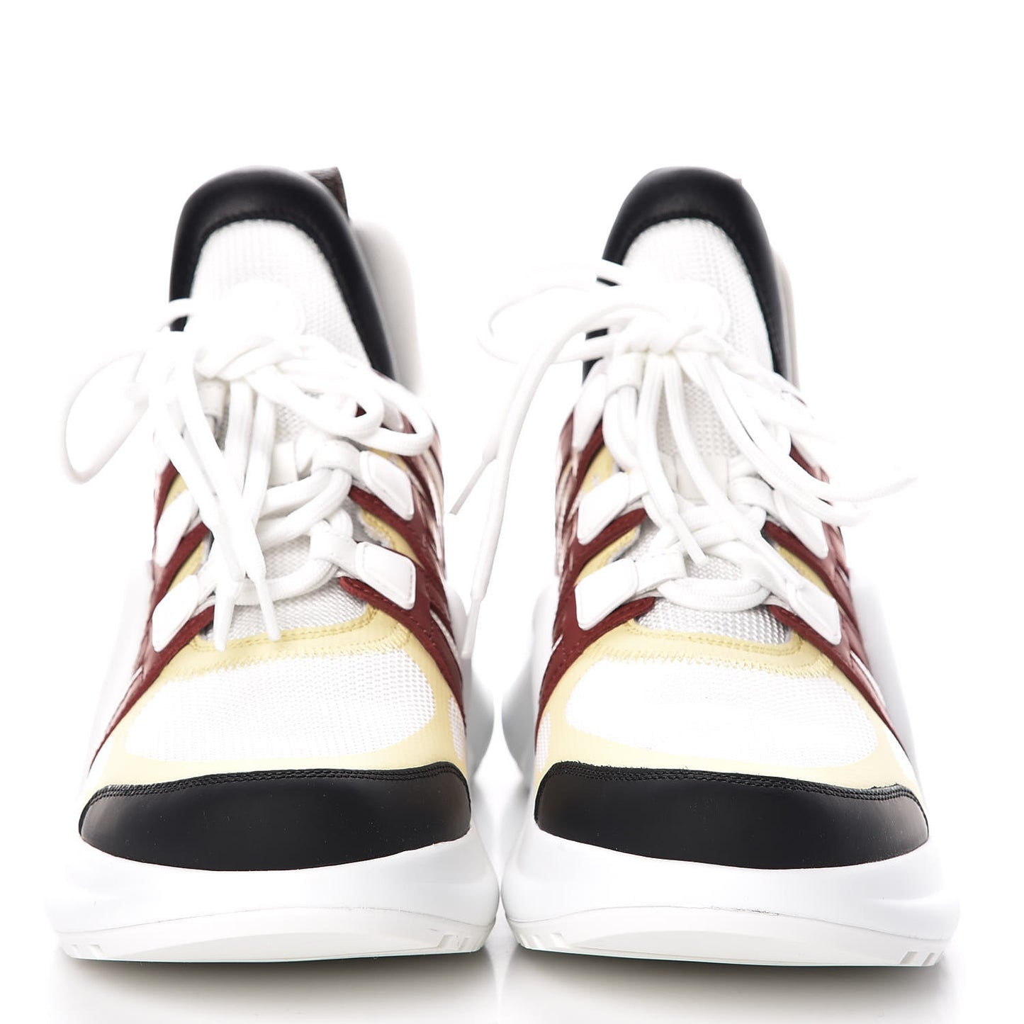 Calfskin Technical Nylon LV Archlight Sneakers 39 Terracotta