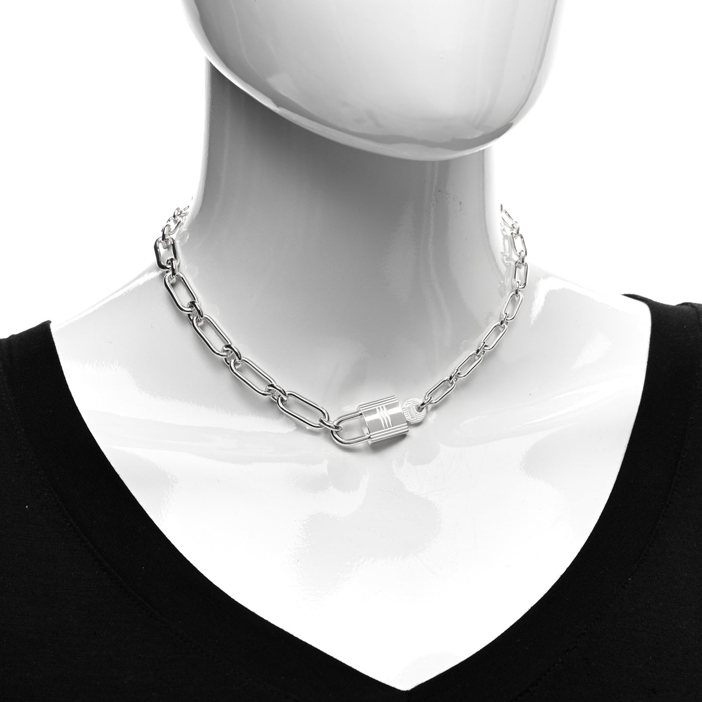 Sterling Silver Alpha Kelly Choker Necklace
