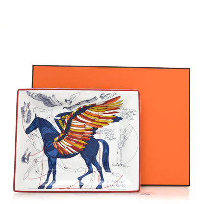 Hermes Porcelain Pegase Change Tray Anis Outremer 7 of 7