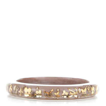 Louis Vuitton Resin Swarovski Small Inclusion Bracelet PM Praline 1 of 4
