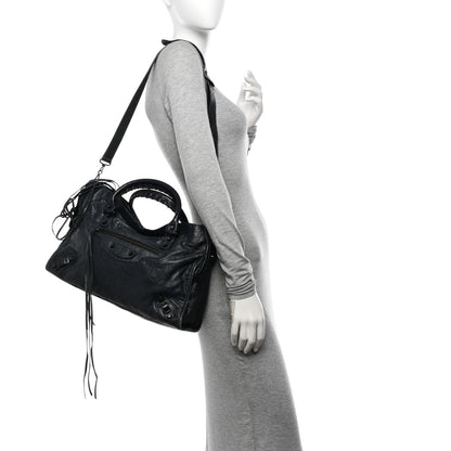 Balenciaga Agneau Classic Hardware City Dark Night 2 of 12