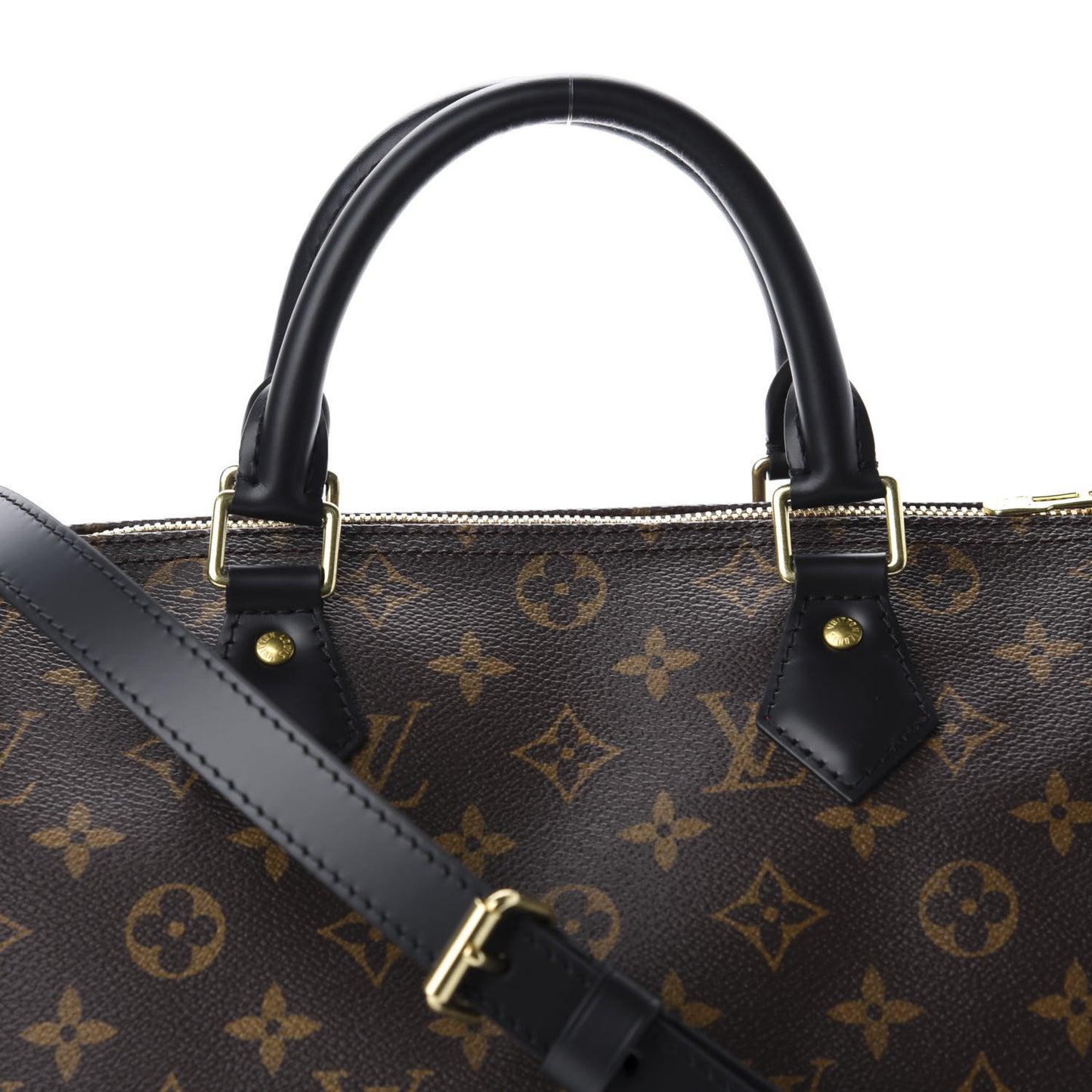 Monogram My World Tour Speedy Bandouliere 30 Black