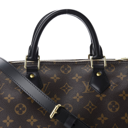 Louis Vuitton Monogram My World Tour Speedy Bandouliere 30 Black 10 of 11