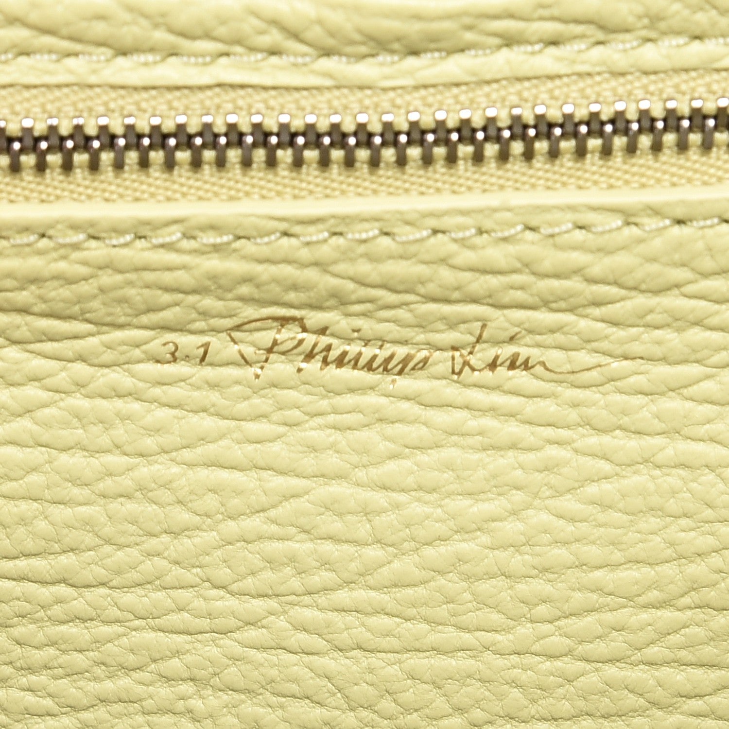 3.1 Phillip Lim 3.1 Textured Calfskin Mini Pashli Satchel Citron 7 of 14