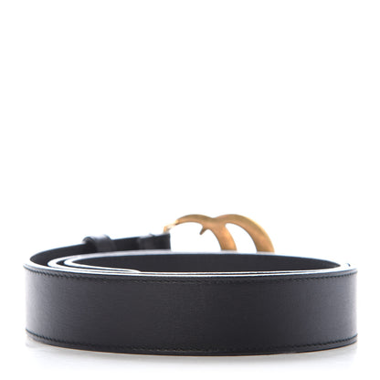 Gucci Calfskin Double G 30mm Belt 85 34 Black 2 of 5