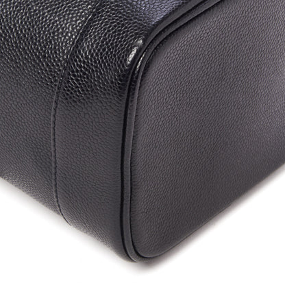 Chanel Caviar Vanity Cosmetic Case Black 5 of 9