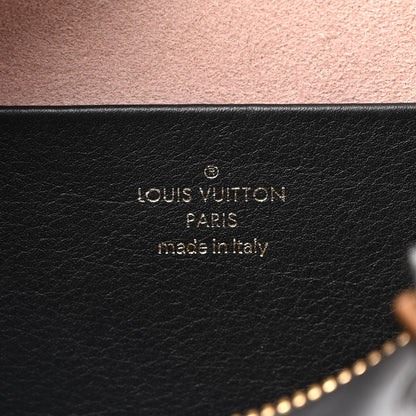 Louis Vuitton Lambskin Embossed Monogram Speedy 22 Bandouliere Black 5 of 9