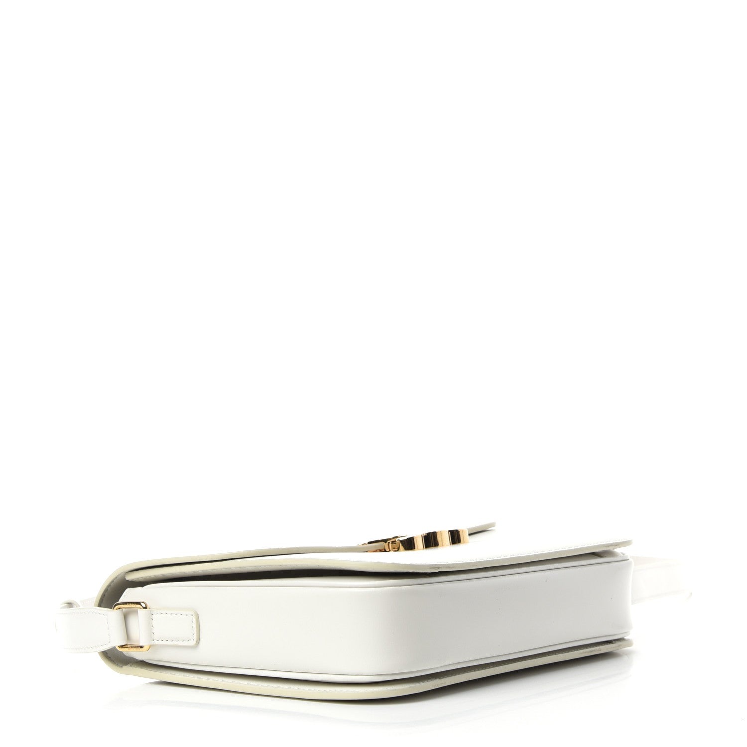 Celine Shiny Calfskin Large Triomphe White 4 of 10