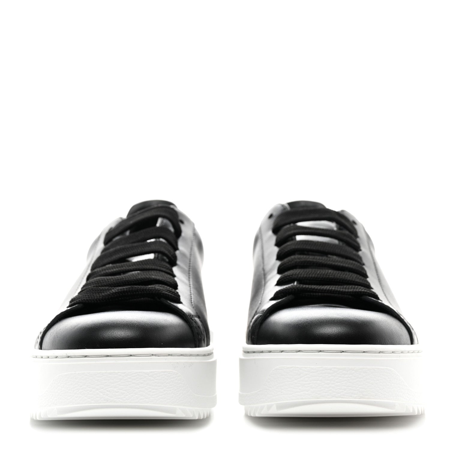 Louis Vuitton Calfskin Time Out Sneakers 38 Black 2 of 10