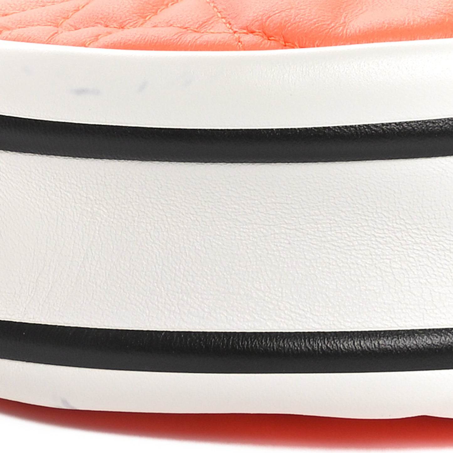 Lambskin Cannage Small Dior Vibe Hobo Bag Orange