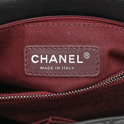 Chanel Caviar Quilted Small Coco Handle Flap Black 6 of 12