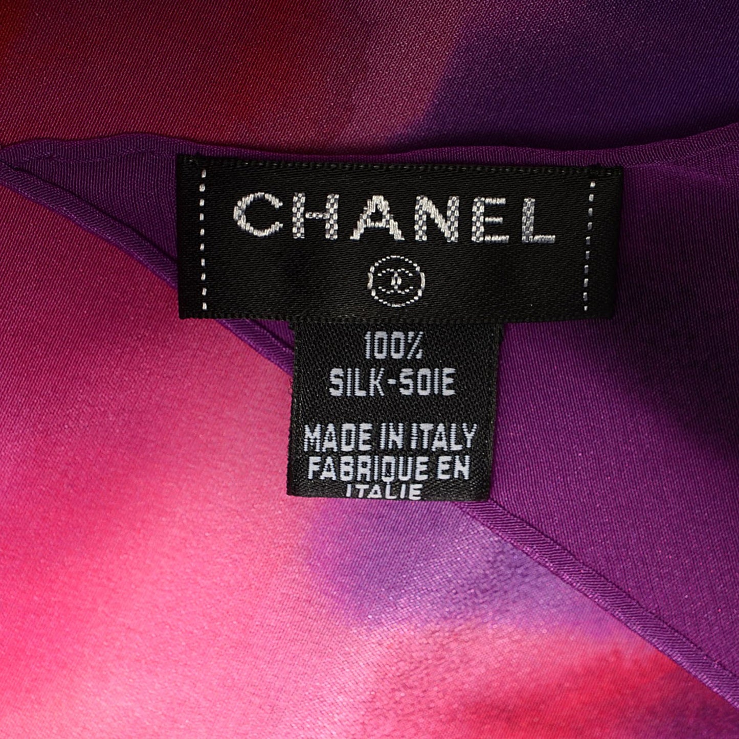 Silk Flower Power Scarf Multicolor