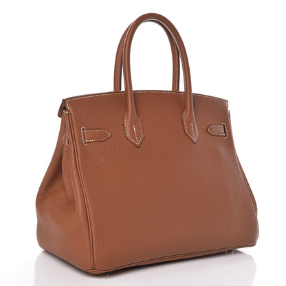 Hermes Togo Birkin 30 Gold 3 of 39