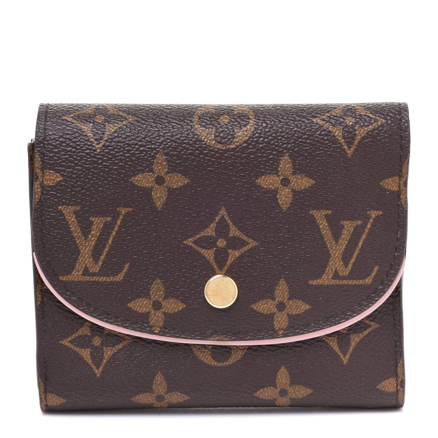 Louis Vuitton Monogram Ariane Compact Wallet Rose Ballerine 1 of 8