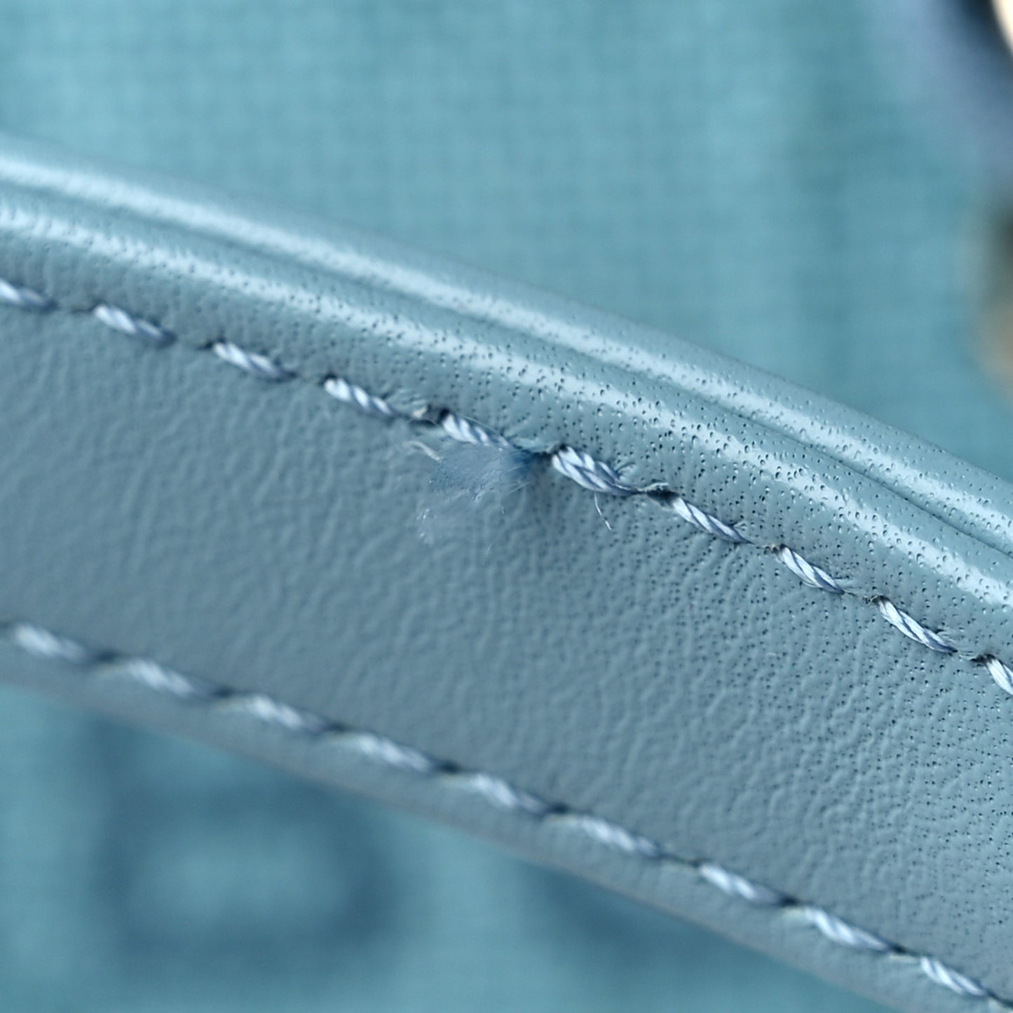 Mixed Fibers Striped Medium Deauville Tote Blue