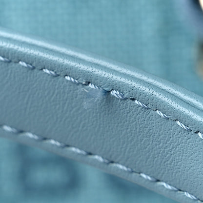 Chanel Mixed Fibers Striped Medium Deauville Tote Blue 11 of 11