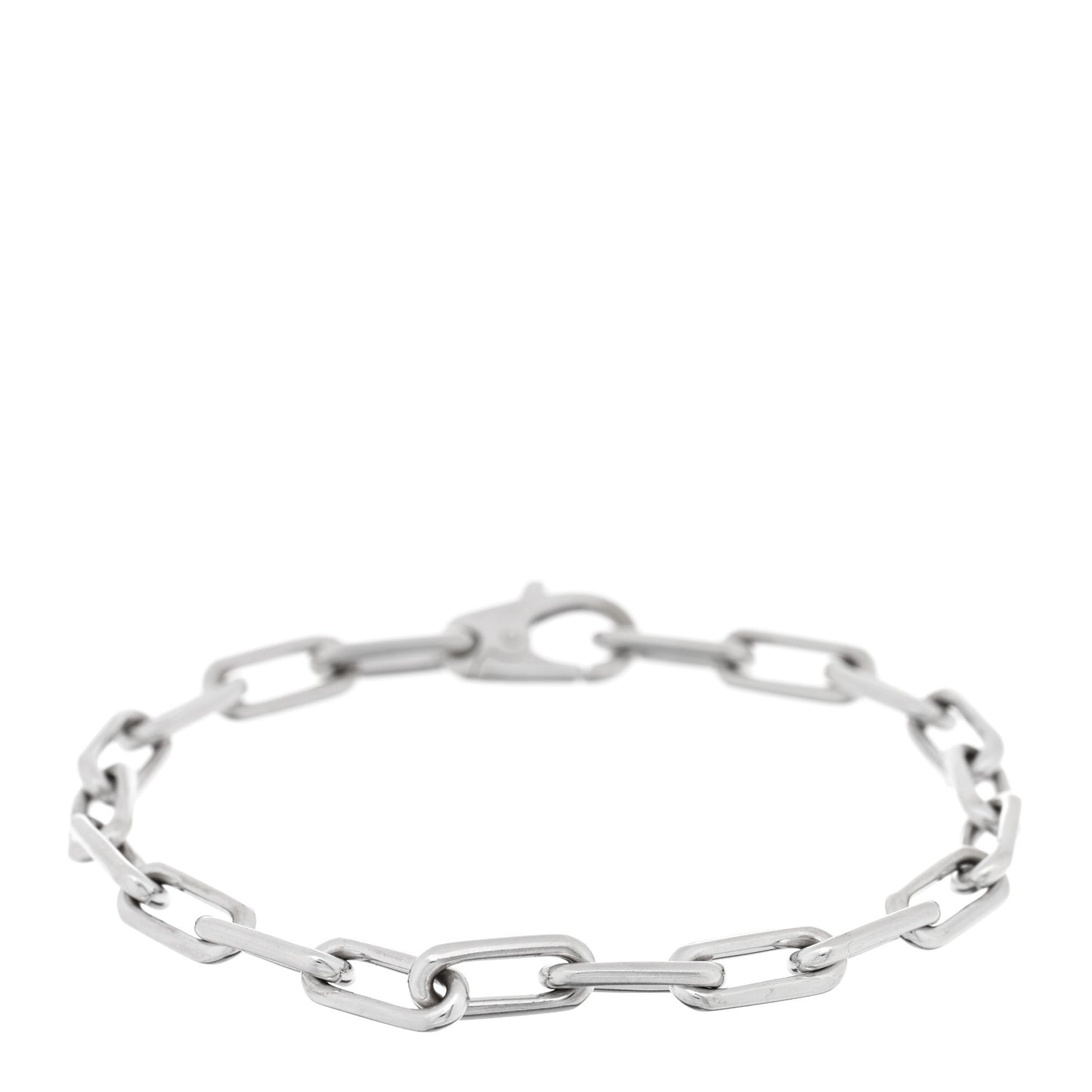 18K White Gold Santos de Cartier Bracelet