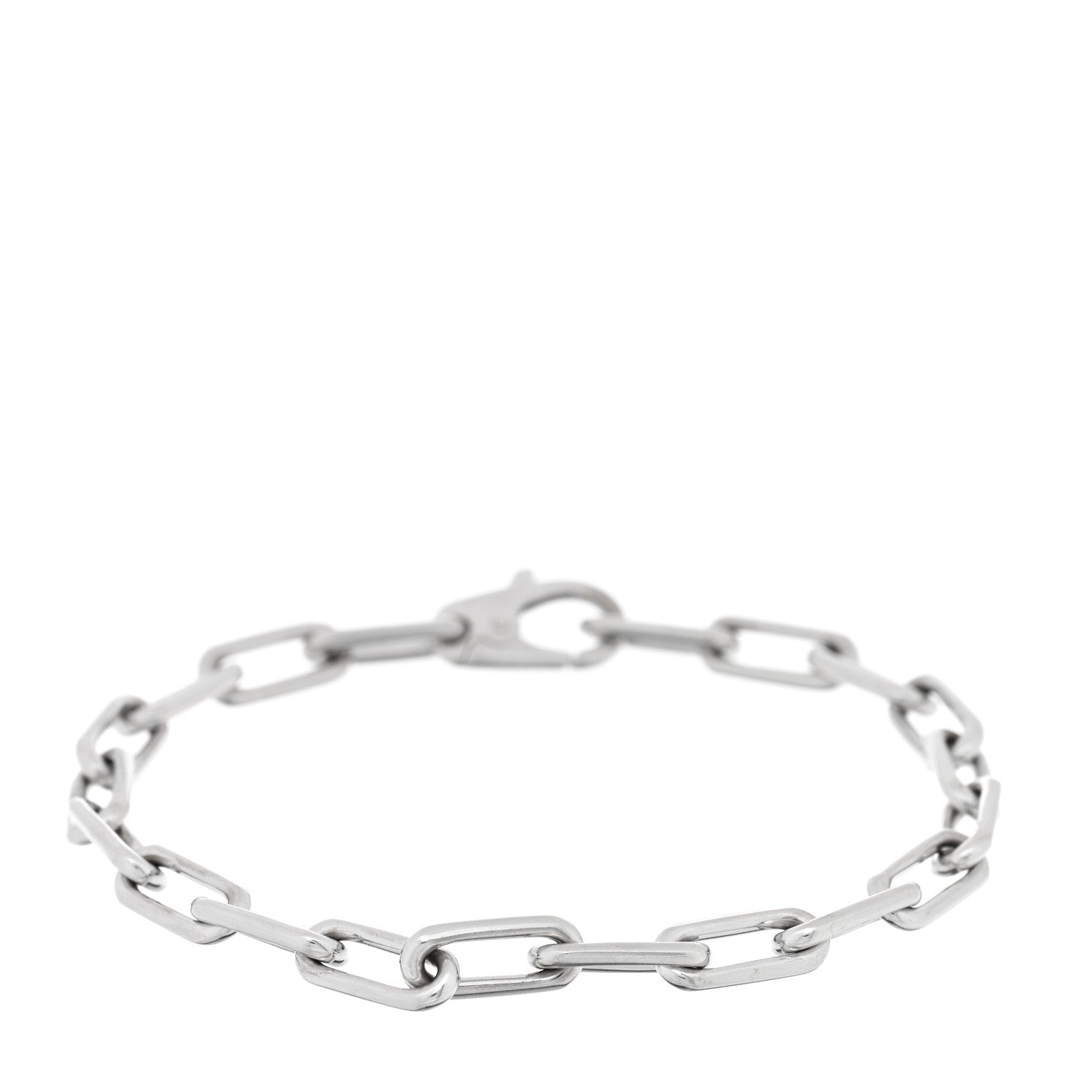 Cartier 18K White Gold Santos de Cartier Bracelet 1 of 4