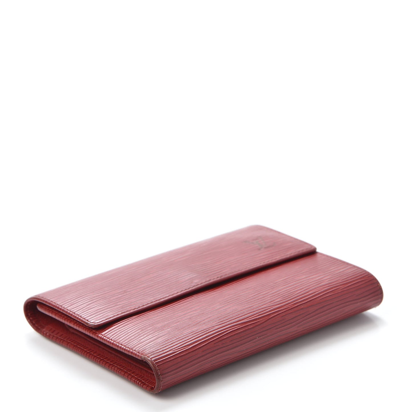 Epi Porte Tresor Etui Papiers Wallet Castillan Red