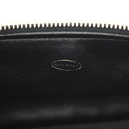 Chanel Lambskin Vanity Cosmetic Case Black 7 of 13
