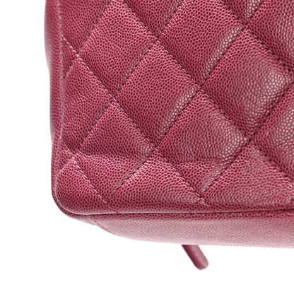 Chanel Caviar Quilted Medium Business Affinity Flap Pink 14 of 17
