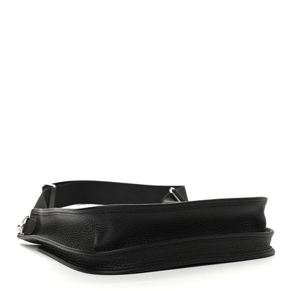 Hermes Taurillon Clemence Evelyne III PM Black 3 of 9