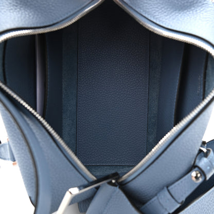 Delvaux Taurillon Soft Nano Cool Box Satchel Pacific 5 of 10