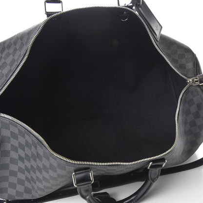 Louis Vuitton Damier Graphite Keepall Bandouliere 55 4 of 12