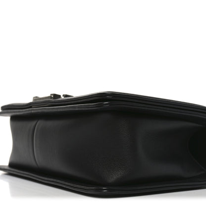 Chanel Calfskin Quilted Medium Boy Flap Black 10 of 11
