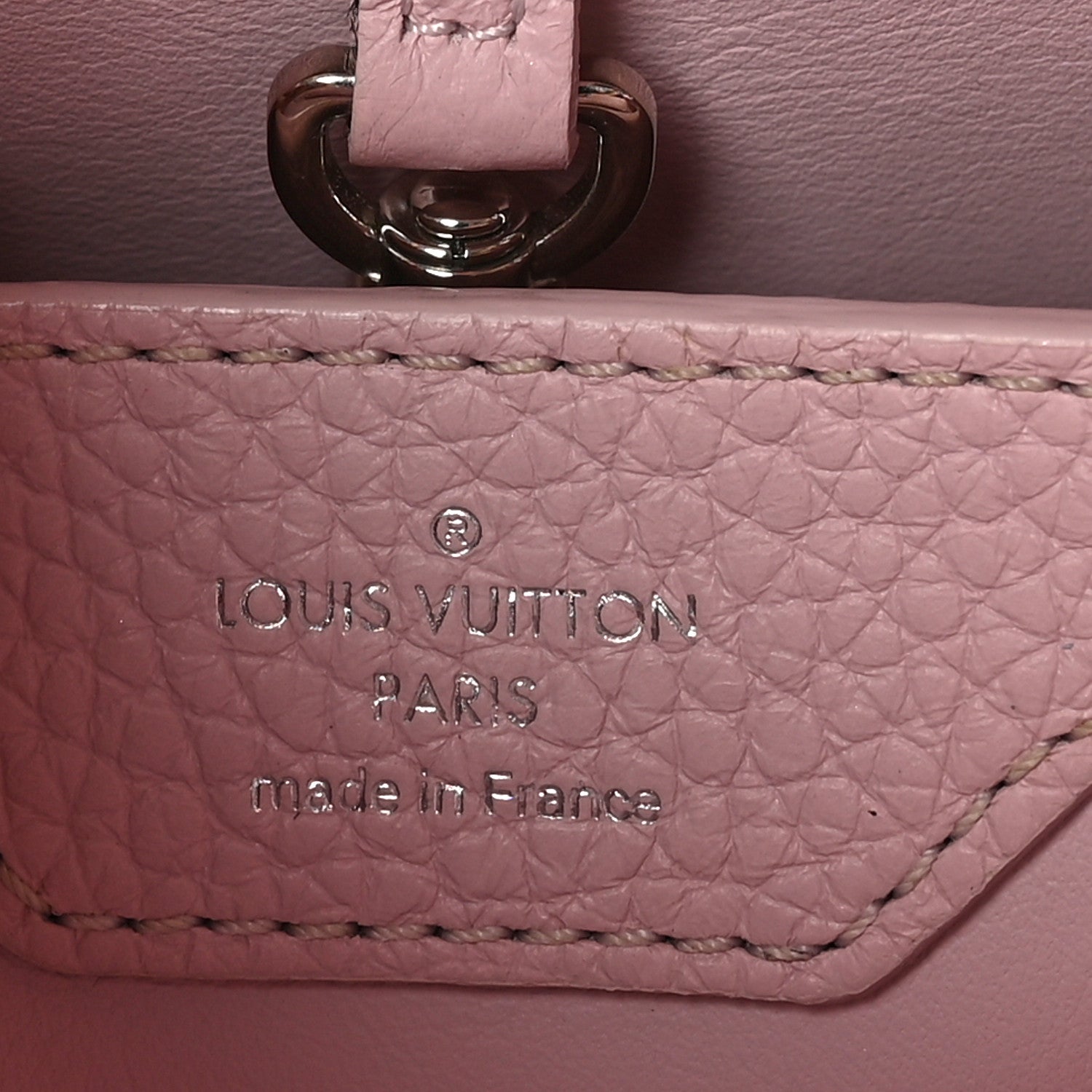 Louis Vuitton Taurillon Mechanical Flowers Capucines BB Magnolia 6 of 10
