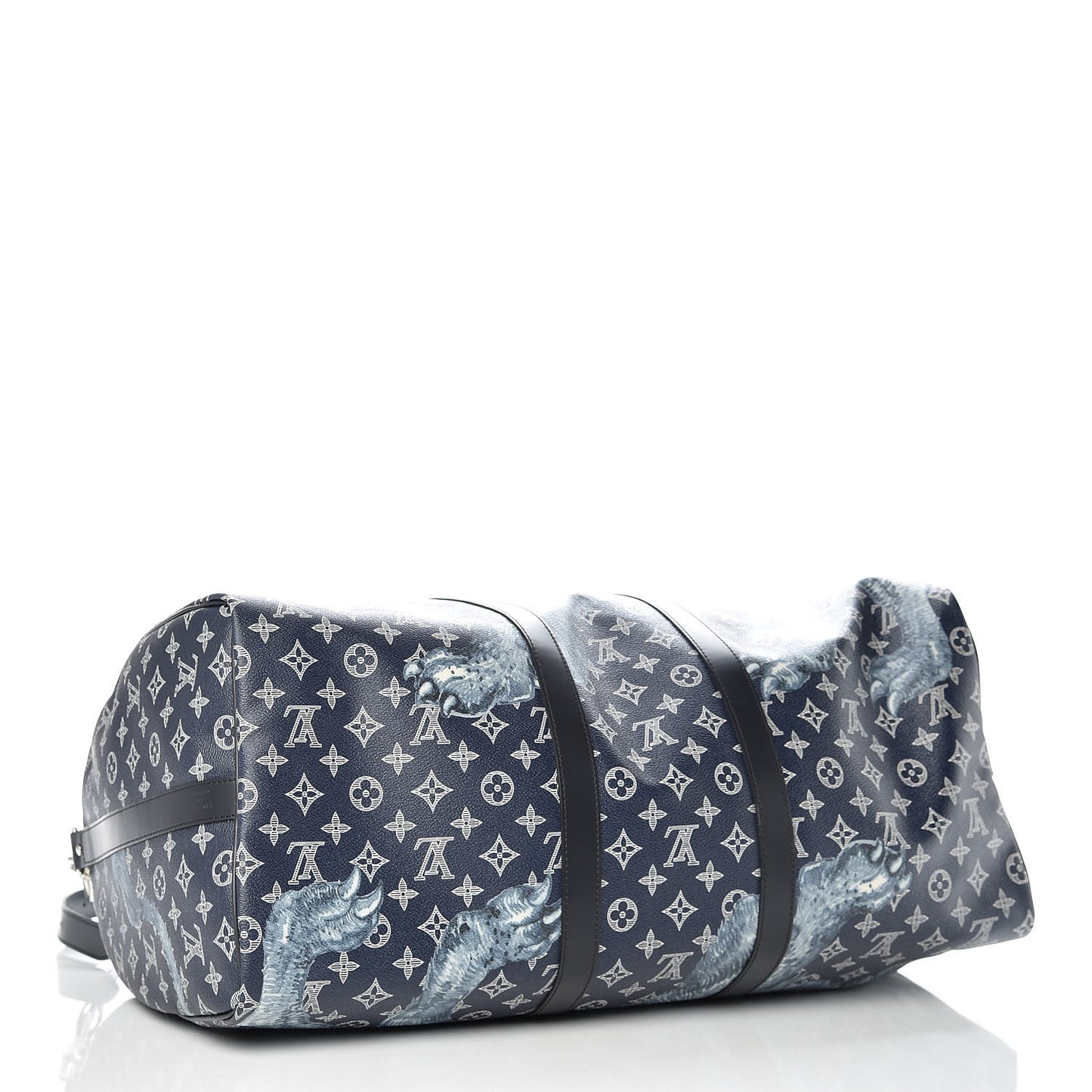 Savane Monogram Lion Chapman Keepall Bandouliere 55 Encre
