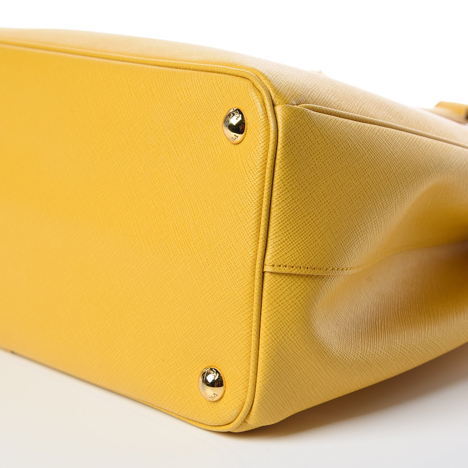 Prada Saffiano Lux Parabole Tote Mimosa 6 of 10