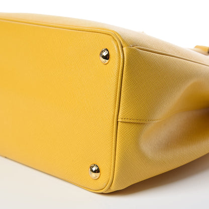 Prada Saffiano Lux Parabole Tote Mimosa 6 of 10