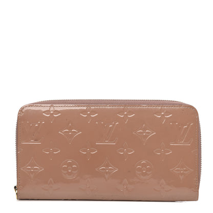 Louis Vuitton Vernis Zippy Wallet Rose Velours 1 of 10