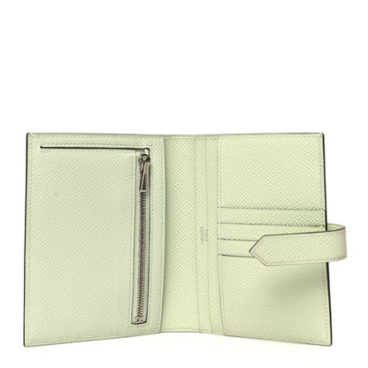 Hermes Epsom Bearn Compact Wallet Vert Fizz 5 of 11