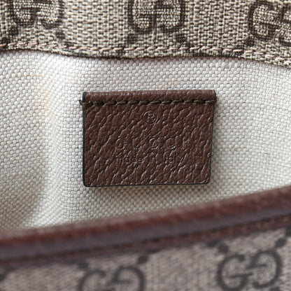 Gucci GG Supreme Monogram Neo Vintage Web Belt Bag Brown 6 of 9