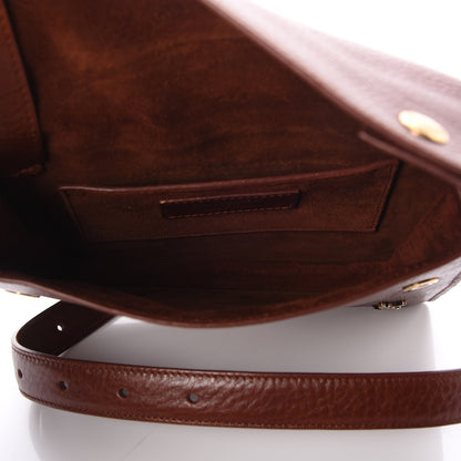Saint Laurent Grained Calfskin Noe Belt Bag Cognac 5 of 8