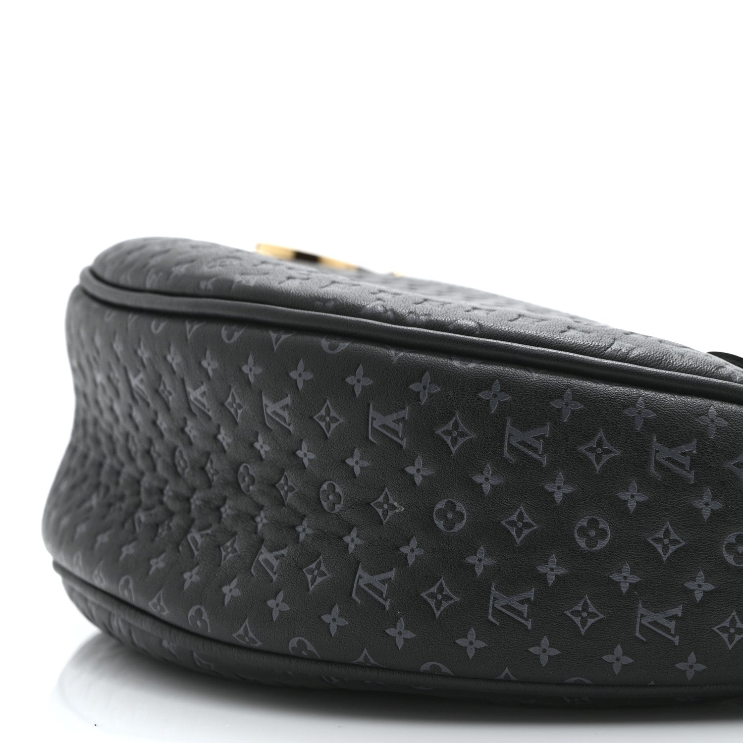 Louis Vuitton Calfskin Embossed Monogram Loop Black 9 of 9