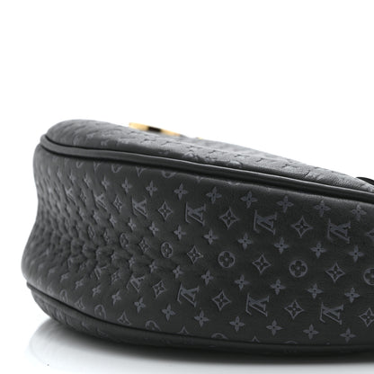 Louis Vuitton Calfskin Embossed Monogram Loop Black 9 of 9