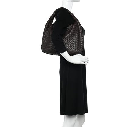 Bottega Veneta Nappa Intrecciato Medium Veneta Hobo Ebano 2 of 9