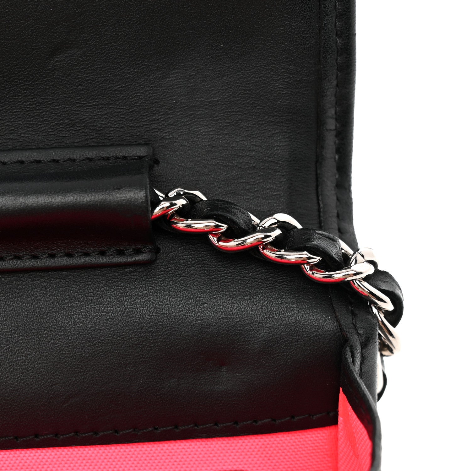 Chanel Calfskin Quilted Cambon Wallet on Chain WOC Black 14 of 15