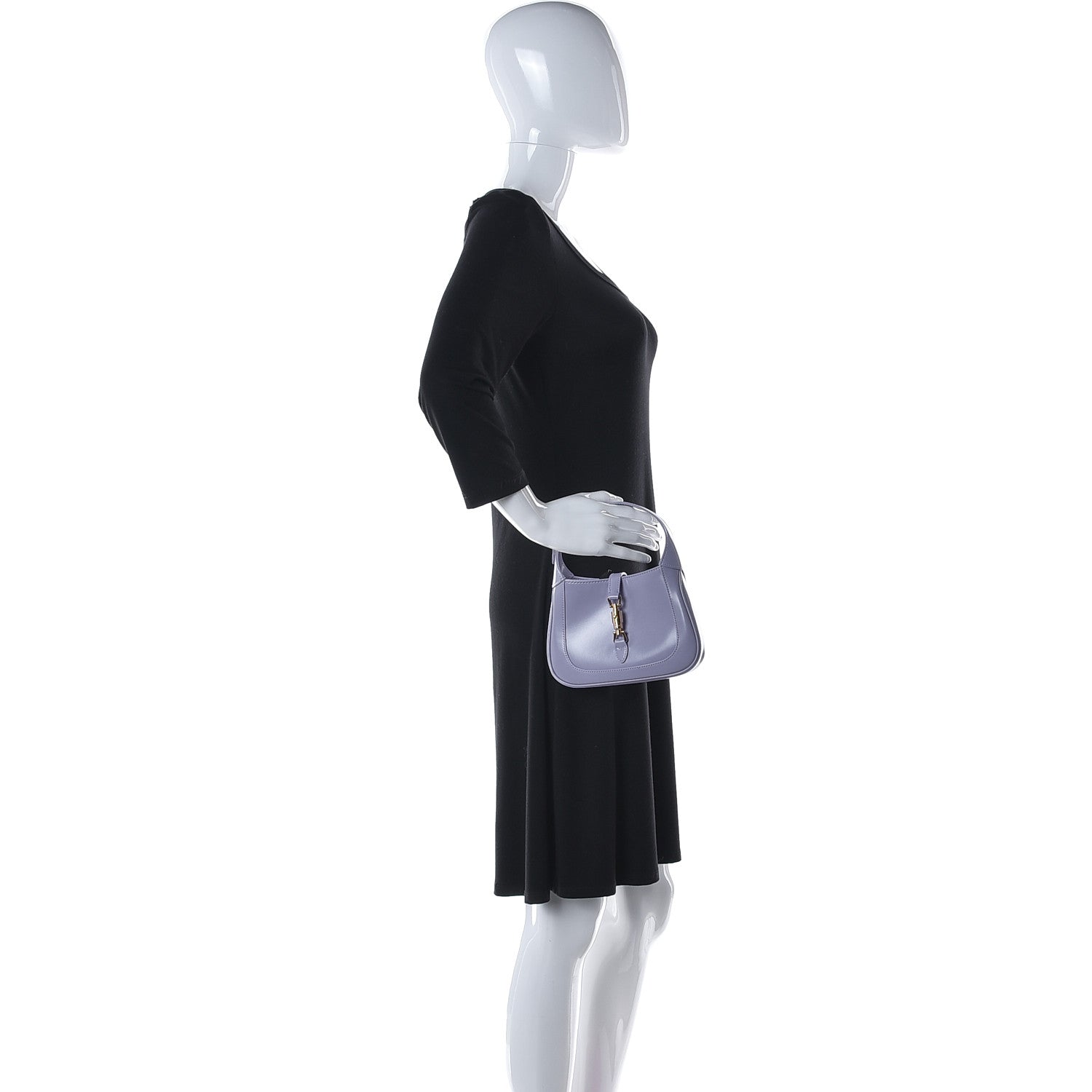 Gucci Boarded Dyana Lux Mini Jackie 1961 Hobo Lapis 2 of 13