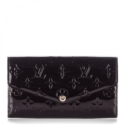 Louis Vuitton Vernis Sarah Wallet NM Amarante 1 of 6
